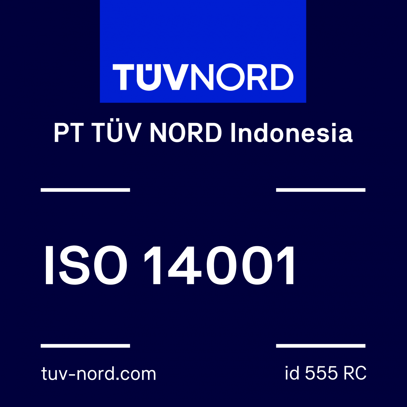 CONFORMITY MARK SCS 2025 - Customize ISO